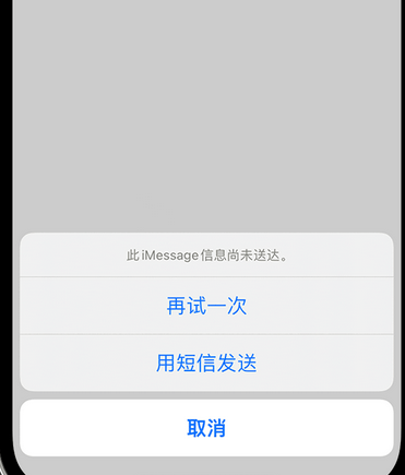 洪泽apple维修iPhone上无法正常发送iMessage信息